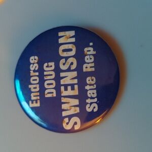 Vintage political pin